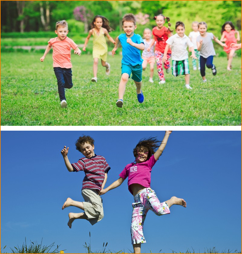 Fitness workout @home for Kids